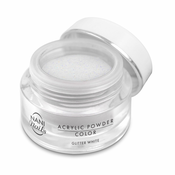 NANI akrilni prah 3,5 g – Glitter White