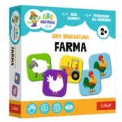 Edukativna igra Farma ABC za malu djecu Treflik Family Trefl 02909