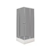Aquaart Tuš kabina Gray 90 cm x 90 cm kvadratna