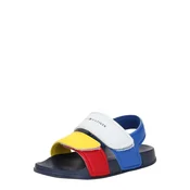 TOMMY HILFIGER Odprti čevlji modra/rumena/rdeča/bela