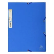 Tabla z elastiko, kartonska, A4, EXACOMPTA Forever®, modra