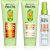 Garnier Sleek Routine set za suhe lase