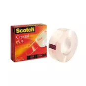 Ljepljiva traka 3M Scotch 600 19 mm x 33 m kristalno prozirna LPM60019
