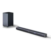 Sharp HT-SBW460 soundbar zvučnik Metalno 3.1 kanali 440 W