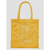 Ementa SB Baby Cord Tote Bag yellow