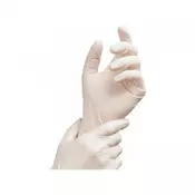 Latex rukavice sa puderom S 1/100 ( C599 )