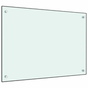 Kuhinjska zaštita od prskanja mlijecna 70 x 50 cm kaljeno staklo