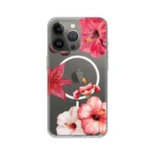 Maska za iPhone 13 Pro 6.1 Magsafe, Hibiscus