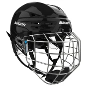 Hokejska čelada Bauer RE-AKT 90 Combo Black Senior L