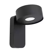 Eglo Palosco  spoljna zidna lampa/1, led, 6w, ip44, pocincani celik/crna