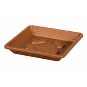 Nicoli Skleda pod loncem Quadrato 25x25cm TERRA