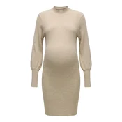 Vero Moda Maternity Pletena obleka VMMHARPER progasto bež