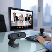 NanoRS spletna kamera usb, hd 1080p (1920x1080) z vgrajenim mikrofonom, dolžina kabla 1,7 m, 30 slik na sekundo, rs680