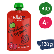 Ellas Kitchen BIO Jagoda in jabolko (120 g)