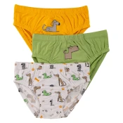 Lucky Kiddo spodnje hlače slip 3 kosi LK-BS 225 F večbarvno 110/116