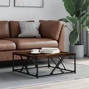 Stolic za kavu boja hrasta 70x70x30 cm konstruirano drvo