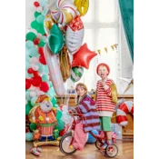Folija balon Božiček stoječi 63x106 cm