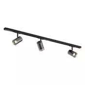 Modern railsysteem zwart met 3 spots 1-fase - Iconic Lloyd