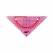 GEO flex trikotnik Aristo flexi 15cm neon roza