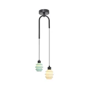 LED luster na sajli CACTUS LED/6W/230V 3000K zelena/bela
