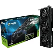PALIT Infinity 3 GeForce RTX 5070 12GB GDDR7 (NE75070019K9-GB2050S) grafična kartica
