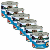 Happy Dog Wild Pur Sweden divjačina, 6x200 g
