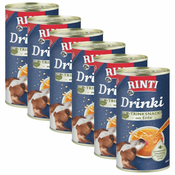 RINTI Drinki raca v pločevinki 6 x 185 g