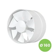 AKVAVENT PROFIT 6, Zmogljiv cevni ventilator fi 160 mm iz ABS plastike