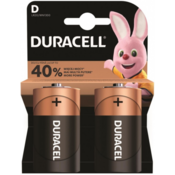 DURACELL Duracell Tip D 1.5V LR20 MN1300, PAK2 CK, ALKALNE baterije - najdeblje