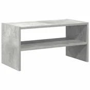 vidaXL vidaXL Regal za čevlje zložljiva betonsko sivo 60x30x30,5 cm, (22013690)