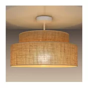 Nadgradni lestenec BOHO 1xE27/60W/230V bež