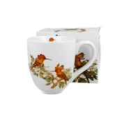 Duo Porcelanasta skodelica XXL 1000 ml HOOP HOOP - Svet ptic/Živali