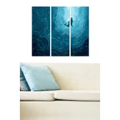 Set slika Wallity MDF2464799, 3 dijela