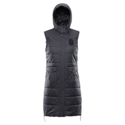 Womens vest with ptx membrane ALPINE PRO HARDA dk.true gray