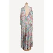 Ženski kimono Athena, Dugi, Svetloplavi