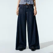 Farmerke wide leg sa niskim strukom