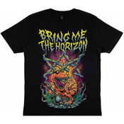 Bring Me The Horizon Majica Smoking Dinosaur Unisex Black XL