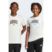 Adidas J COLLEG T, djecija majica, bijela JYD40