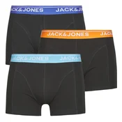 JACK & JONES Boksarice JACTheodore  svetlo modra / temno modra / oranžna / črna