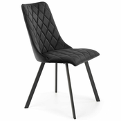 Set od 4 crnih blagovaonskih stolica RESTIVO
