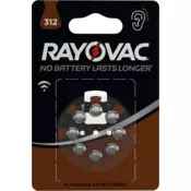Varta Rayovac HAB 312 (8 pack) baterije za slušni aparat 4607745418, 8 kosov