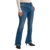 Cropp - Farmerke bootcut - navy