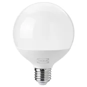 SOLHETTA LED sijalica E27 1521 lm, podesivog intenziteta/kugla opal bela, 95 mm