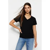 Trendyol Milla Ženska majica TWOSS23TS00001, Crna