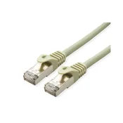 VALUE Patch kabel S/FTP, CAT6A, LSOH, 30 m, sivi 21.99.0846-5
