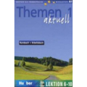 Themen aktuell - Kursbuch + Arbeitsbuch, Lektion 6-10, m. Audio-CD