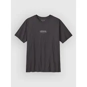 Patagonia 95 Oval Logo moška majica ink black