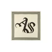 AllSaints Ruta Gothic bež/črna