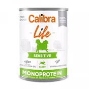 CALIBRA LIFE Sensitive kunec - mokra hrana za pse - 400g