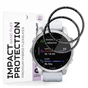 2-Pack zaščitnih folij 3D Full Body Techsuit Nano Flex za (2 pack) Garmin Fenix 7S